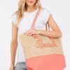 Color-Sewn Crochet ‘Beach’ Rope-Handle Tote