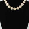 Hammered Sea Shell Charm Necklace – Gold or Silver