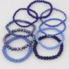 Multi Blaze Crystal Beaded Bracelet – Mixed Crystals