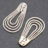 Rhinestone Drop Earrings – Cascading Sparkle