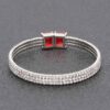 Rhinestone Bracelet – Sparkling Cluster Design