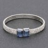 Rhinestone Bracelet – Sparkling Cluster Design