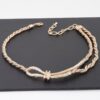 Wraparound Necklace – Polished Gold Wrap