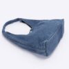 Denim Hobo Bag – Slouchy Denim Tote in Black or Dark Blue