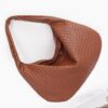 Braided Faux Leather Shoulder Bag – Minimalist Chic