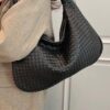 Braided Faux Leather Shoulder Bag – Minimalist Chic