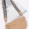 Faux Leather Fanny Pack – Multi-Color Strap