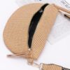 Faux Leather Fanny Pack – Multi-Color Strap