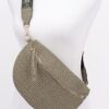 Faux Leather Fanny Pack – Multi-Color Strap