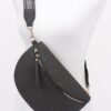 Faux Leather Fanny Pack – Multi-Color Strap