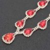 Rhinestone Necklace Set – Sparkling 13-inch Choker