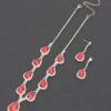 Rhinestone Necklace Set – Sparkling 13-inch Choker