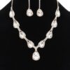 Rhinestone Necklace Set – Sparkling 13-inch Choker