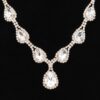 Rhinestone Necklace Set – Sparkling 13-inch Choker