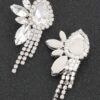 Rhinestone Drop Earrings – Sparkling 1.25 x 2.5 in