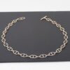 Mariner Chain Toggle Necklace – Gold Finish
