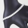 Minimal Cubic Zirconia Bracelet – Gold or Silver