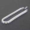 Minimal Cubic Zirconia Bracelet – Gold or Silver