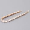 Minimal Cubic Zirconia Bracelet – Gold or Silver