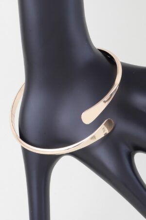 Minimal Shiny Wrap-Around Bracelet – Gold or Silver