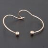 Crashing Wave Gold Bracelet – Fluid Wave Design