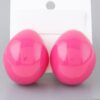 Bright Retro Dome Earrings – Bold Vintage Style
