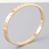 Shining Star Stone-Embedded Cuff Bracelet – Gold or Silver