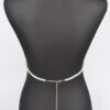 Faux Pearl Harness – Cream Pearl Accent