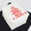 Chinese Takeout Box Clutch – Box-Shaped Polyurethane Purse