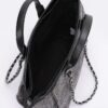 Simple Daily Shoulder Strap Tote – PU with Metal Accents