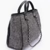 Simple Daily Shoulder Strap Tote – PU with Metal Accents