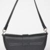 Faux Leather Buckle Shoulder Bag – Sleek Buckle Detail