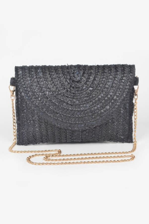 Straw Pom Pom Flap Bag – Bright Summer Crossbody