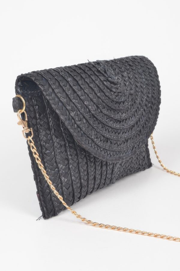 Straw Pom Pom Flap Bag – Bright Summer Crossbody