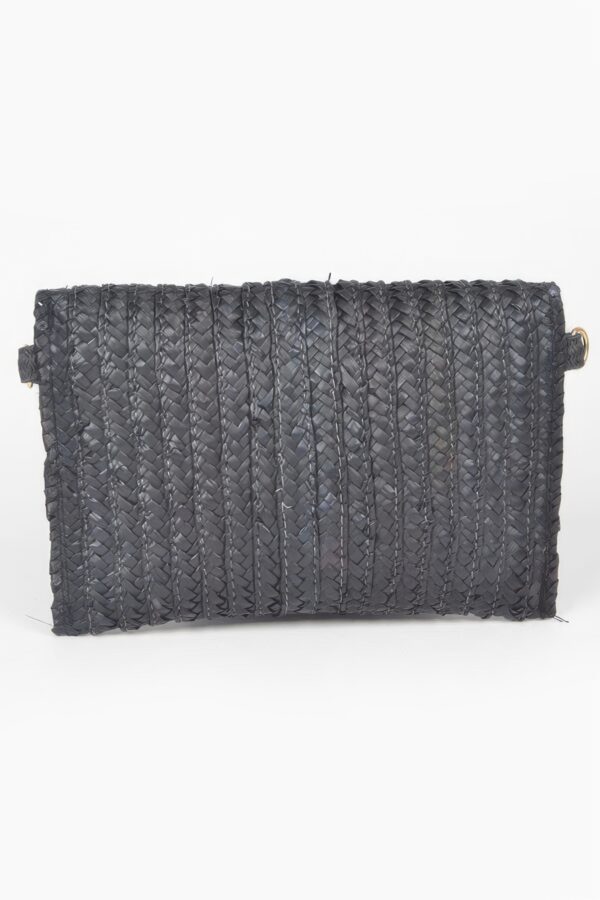 Straw Pom Pom Flap Bag – Bright Summer Crossbody