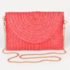 Straw Pom Pom Flap Bag – Bright Summer Crossbody