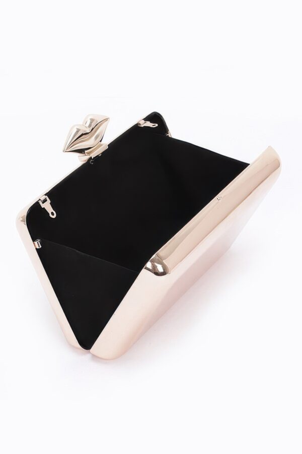 Metal Clutch – Minimalist Mixed Metal, Gold or Silver