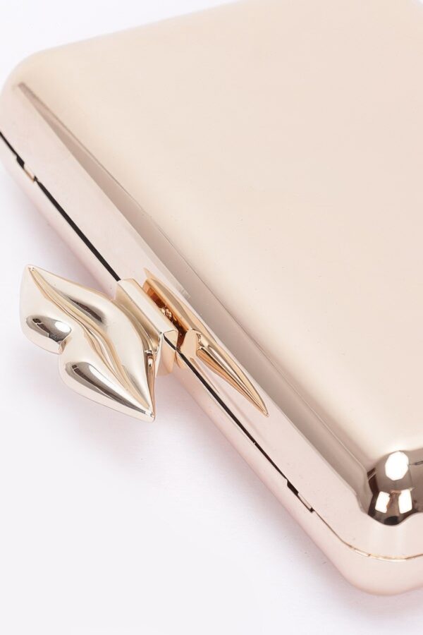 Metal Clutch – Minimalist Mixed Metal, Gold or Silver