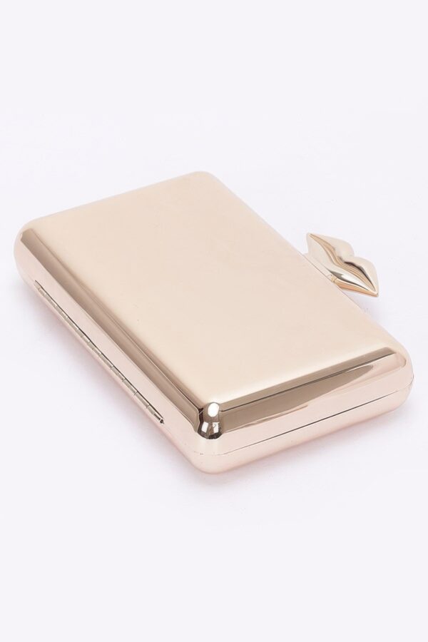 Metal Clutch – Minimalist Mixed Metal, Gold or Silver