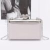 Metal Clutch – Minimalist Mixed Metal, Gold or Silver