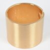 Gold Metal Spring Hinge Bangle – Polished Finish
