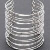 Metal Cuff – Sleek Open Cuff in Gold or Silver