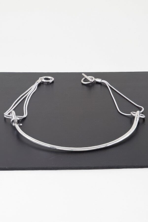 Double Toggle Rope Necklace – Gold or Silver