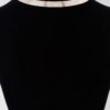 Polished Metal Choker Necklace – Minimalist Gold or Silver