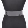 Clear PVC Belt with Metal Buckle – Gold-Clear or Silver-Clear