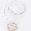 Clear PVC Belt with Rhinestone Buckle – Gold & Silver