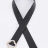 Faux Leather Belt with Metal Buckle – Black, Camel, Red