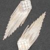 Rhinestone Fringe Earrings – Cascading Sparkle
