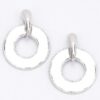 Gold-Plated Metal Drop Earrings – Minimal Modern