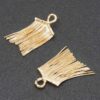 Gold-Plated Minimalist Drop Earrings – Gold or Silver